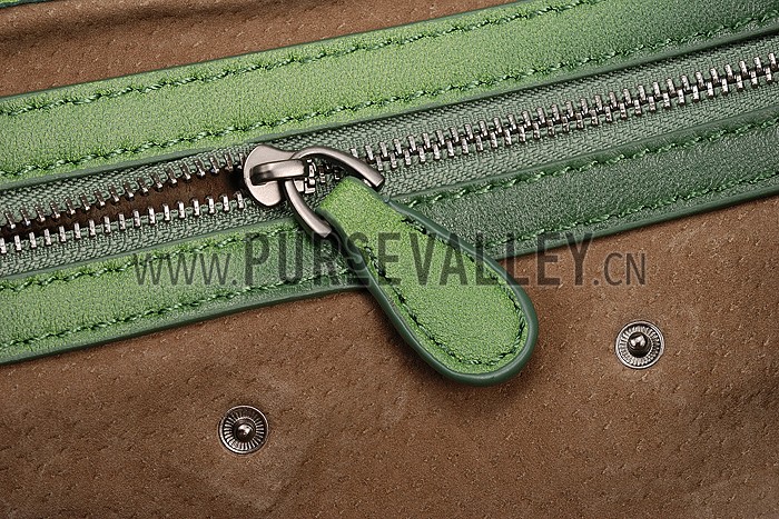 Bottega Veneta Rialto Shoulder Green Bag