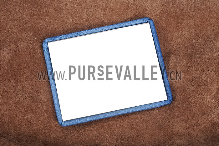 Bottega Veneta Intrecciato Duffel Bag Two Toned Light Blue and Blue