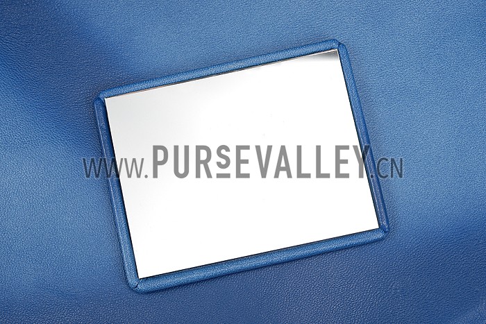 Bottega Veneta Rialto Shoulder Blue Bag