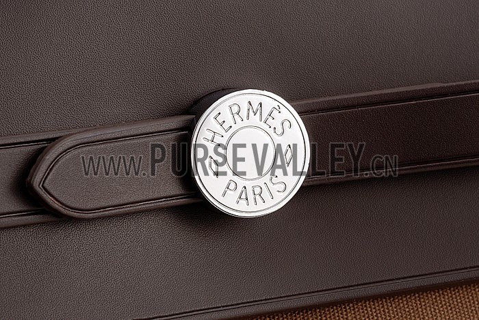 Hermes Herbag Brown