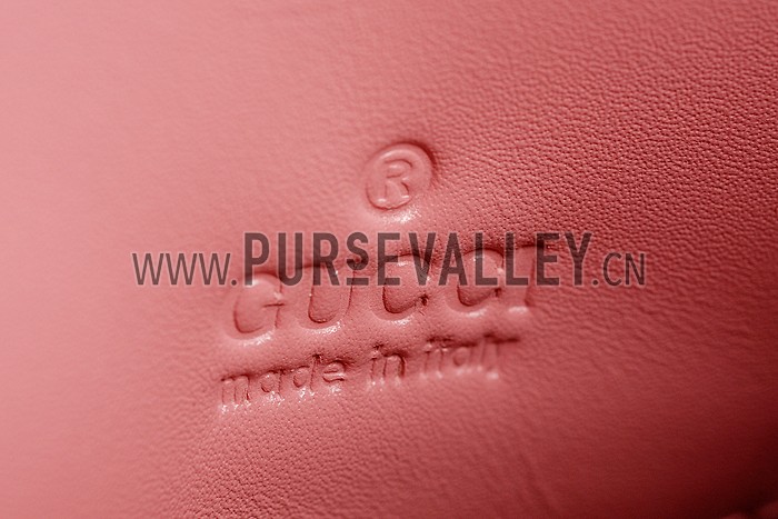 Gucci Pink Blooms Supreme Canvas Wallet