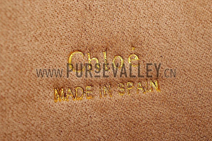 Chloe Faye Small Bag Black and Python Pattern