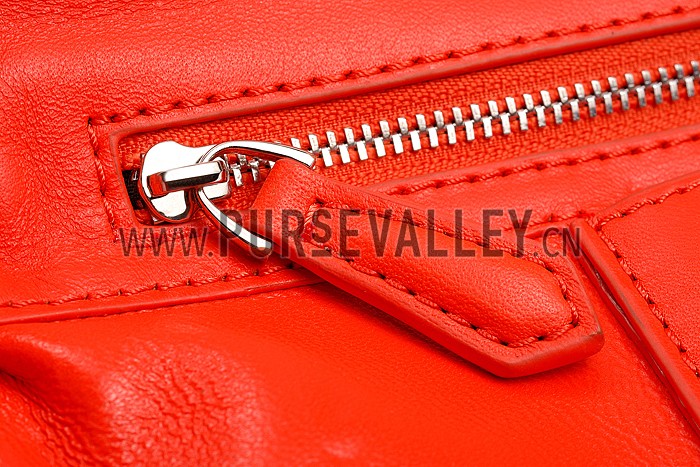 Fendi Be Baguette Bicolor Poppy Red and Bordeaux Bag