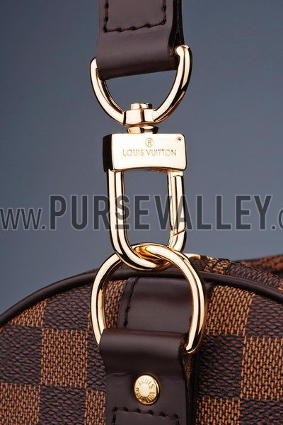 Louis Vuitton Damier Canvas Damier Keepall 55 With Shoulder Strap