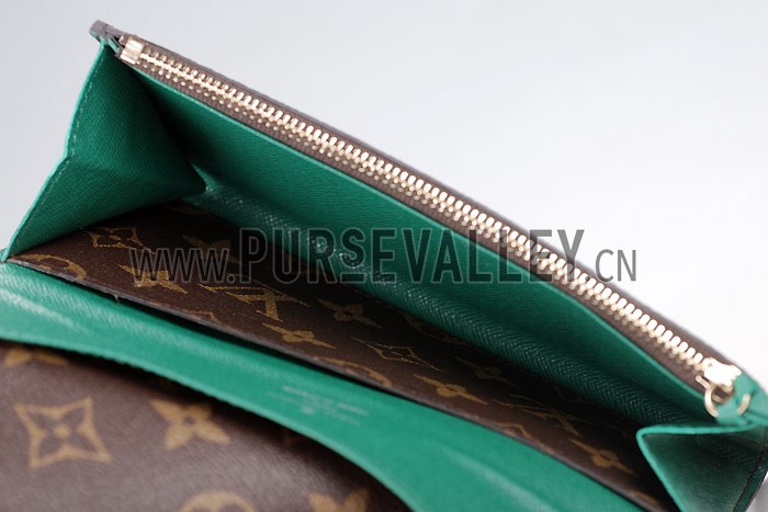 Louis Vuitton Emily Green Wallet