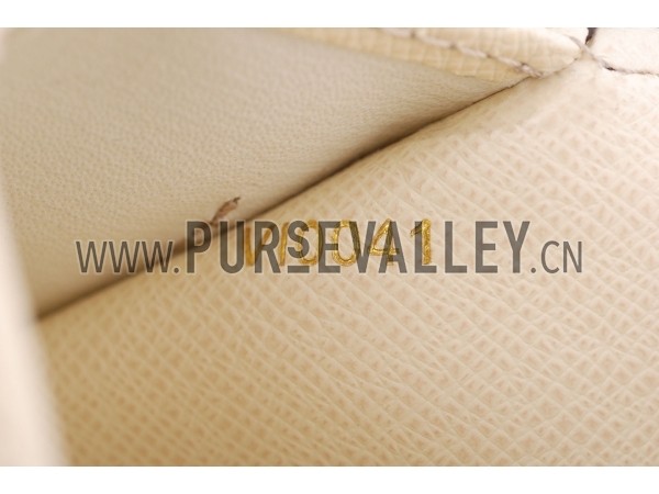 Louis Vuitton Insolite White Mono Wallet