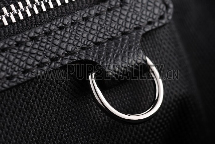 Louis Vuitton Roman MM Taiga Leather Black