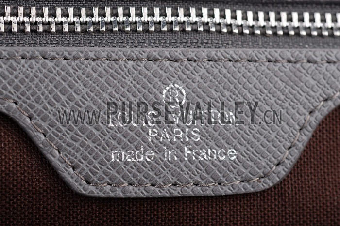 Louis Vuitton Roman MM Taiga Leather Glacier