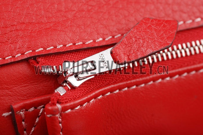 Hermes Kelly Small Red Bag