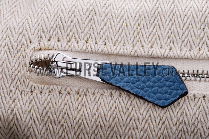 Hermes Garden Party Tote Blue