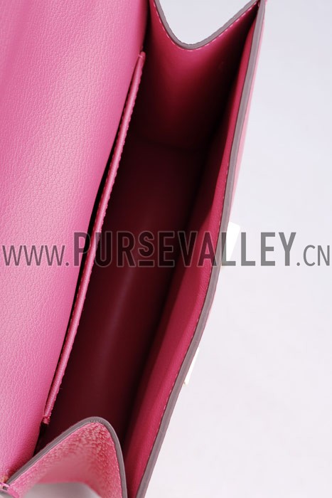 Hermes Constance Pink with Golden Buckle