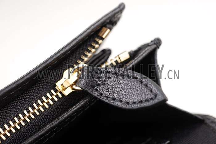 Mulberry Daria French Purse Black