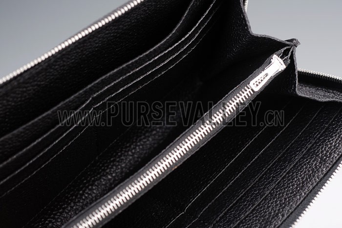 Hermes Azap Long Wallet Black