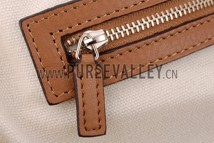 Gucci Soft Stirrup Tan Leather Large Shoulder Bag