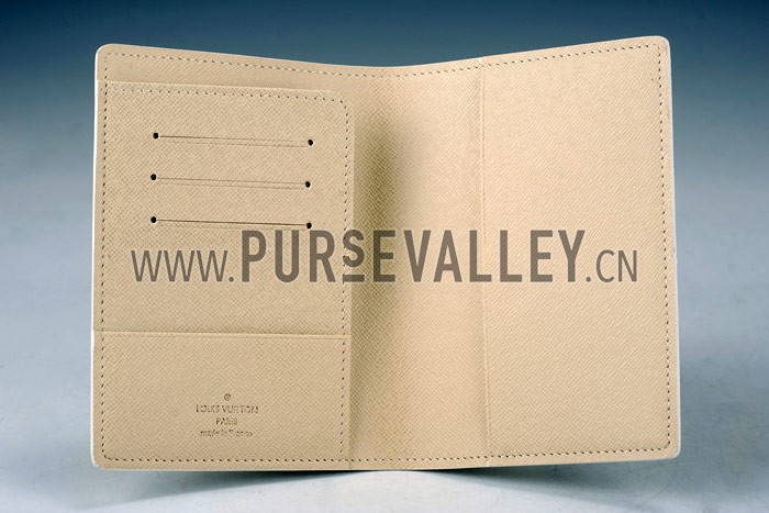 Louis Vuitton Damier Azur Passport Cover