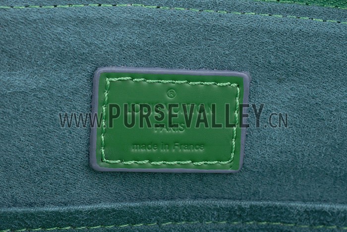 Louis Vuitton Alma PM Epi Leather Green