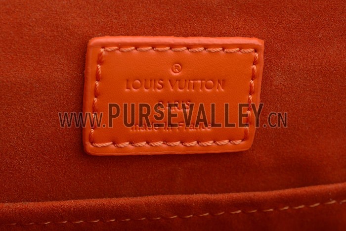 Louis Vuitton Alma PM Epi Learher Orange