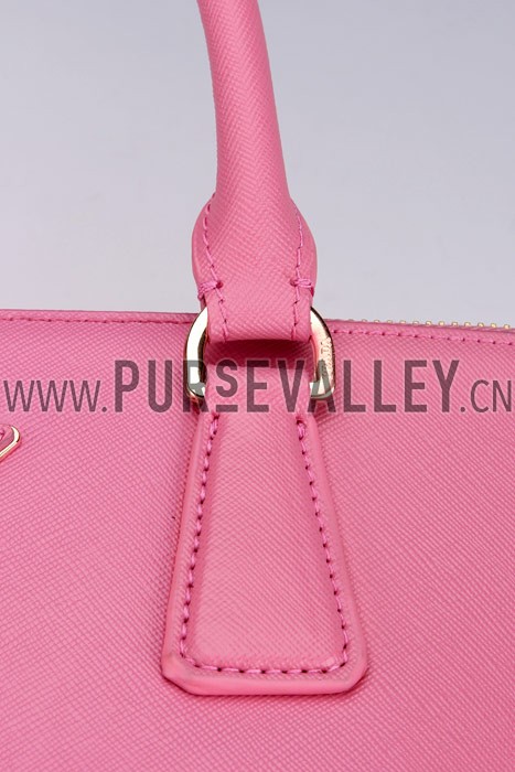 Prada Saffiano Medium Promenade Tote Pink