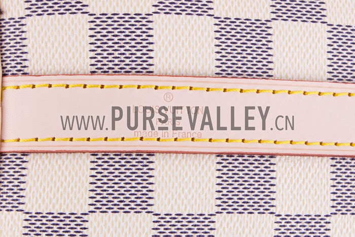 Louis Vuitton Damier Azur Speedy 25 with Shoulder Strap