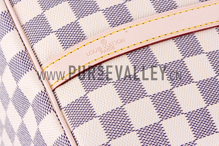 Louis Vuitton Damier Azur Speedy 35 with Shoulder Strap