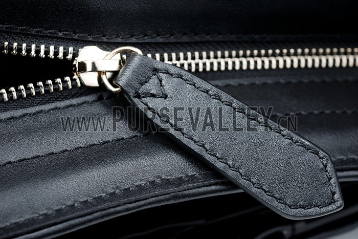 Burberry Smooth Bridle House Check Belted Bag Black