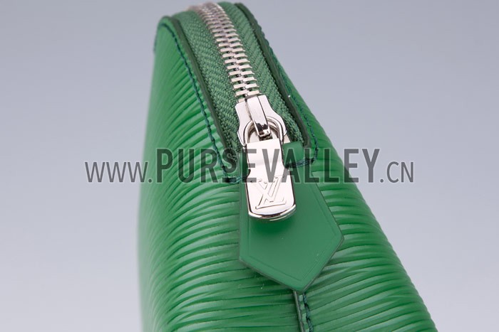 Louis Vuitton Epi Leather Cosmetic Case Green