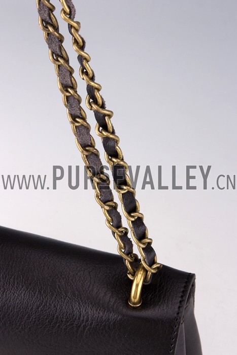 Mulberry Lily Black Leather Shoulder Bag