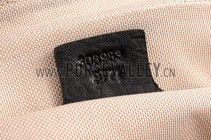 Gucci Medium Soho Black Leather Shoulder Bag with Chain Straps