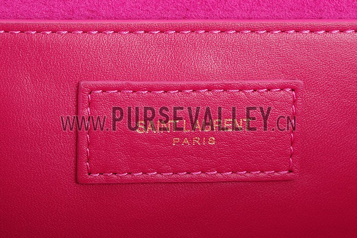 Saint Laurent Clutch Neon Pink