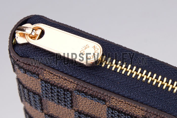 Louis Vuitton Damier Paillettes Wallet Blue
