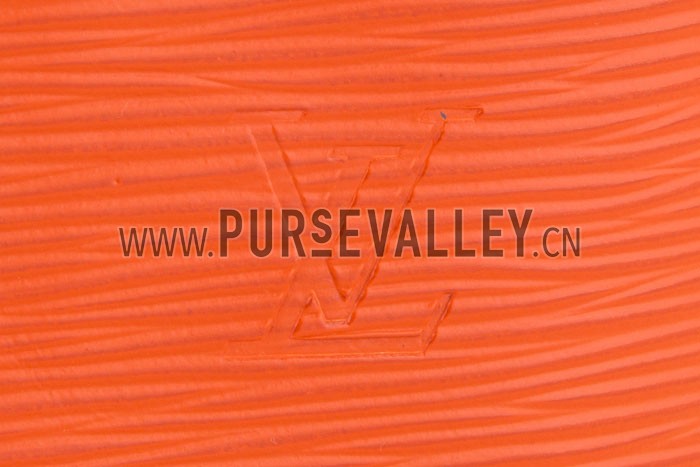 Louis Vuitton Neverfull MM Epi Leather Orange
