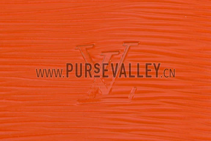 Louis Vuitton Noe BB Epi Orange Drawstring Bag