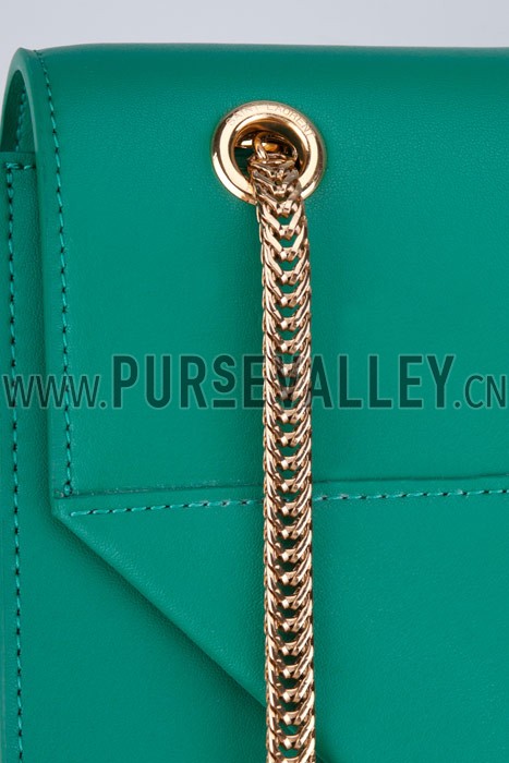 YSL Betty Medium Chain Shoulder Bag Green