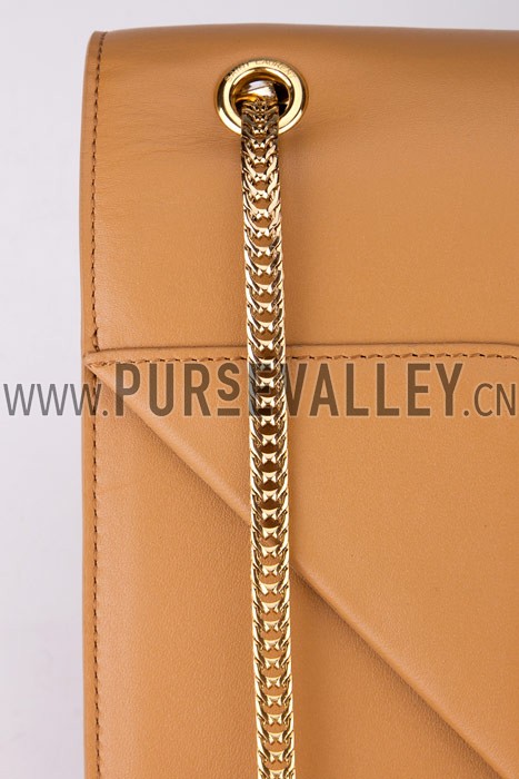YSL Betty Medium Chain Shoulder Sand