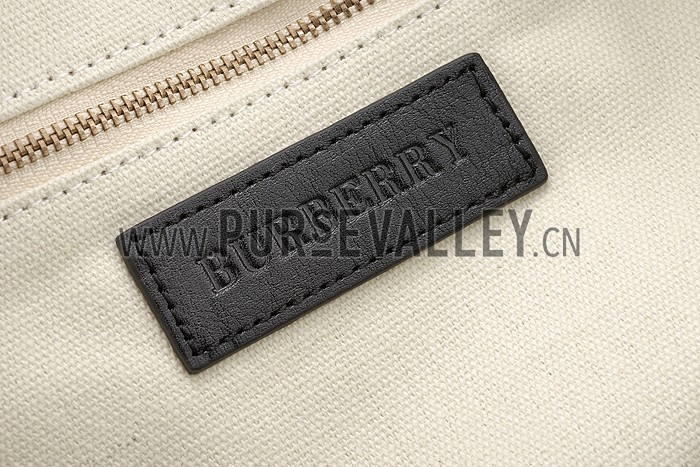 Burberry Canvas Check Traveller Bag Black 607810
