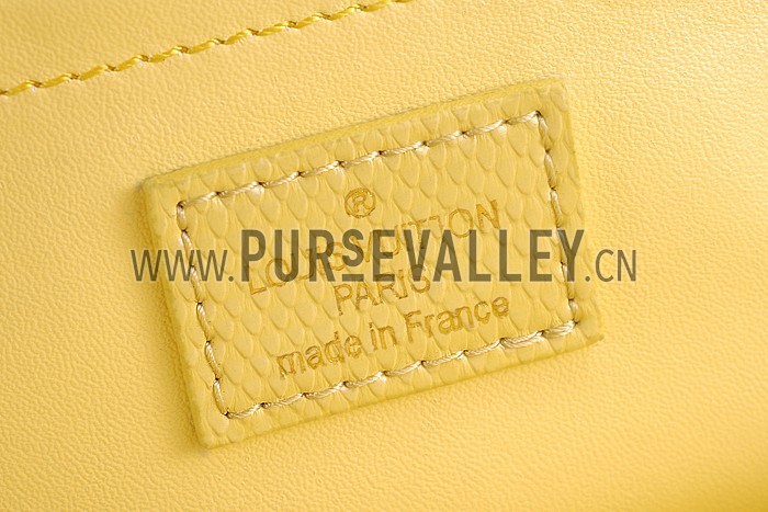 Louis Vuitton Montaigne Empreinte BB Citrine 607871