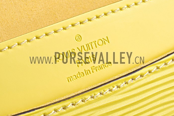 Louis Vuitton Louise Epi PM Jaune Pale 607874