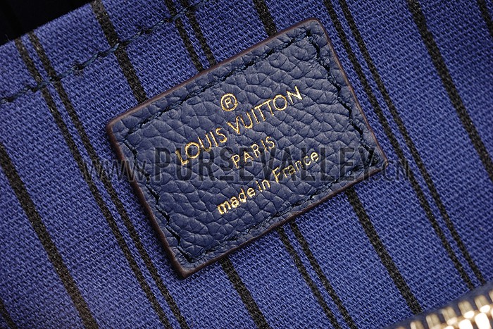 Louis Vuitton Montaigne Empreinte BB Dark Blue 607867