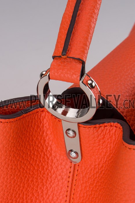 Louis Vuitton Capucines Orange