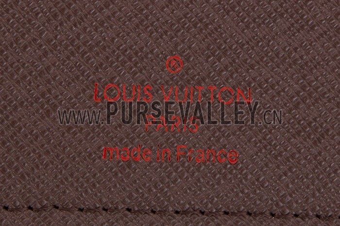 Louis Vuitton Damier Ebene Credit Card Holder 607274