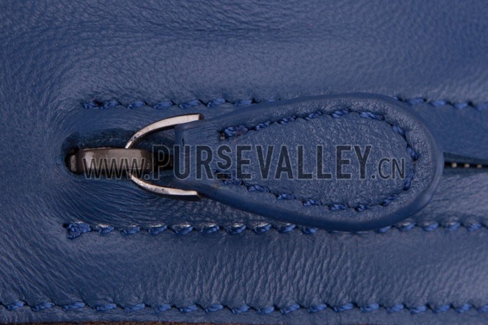 Bottega Veneta Intrecciato Duffel Bag Dark Blue