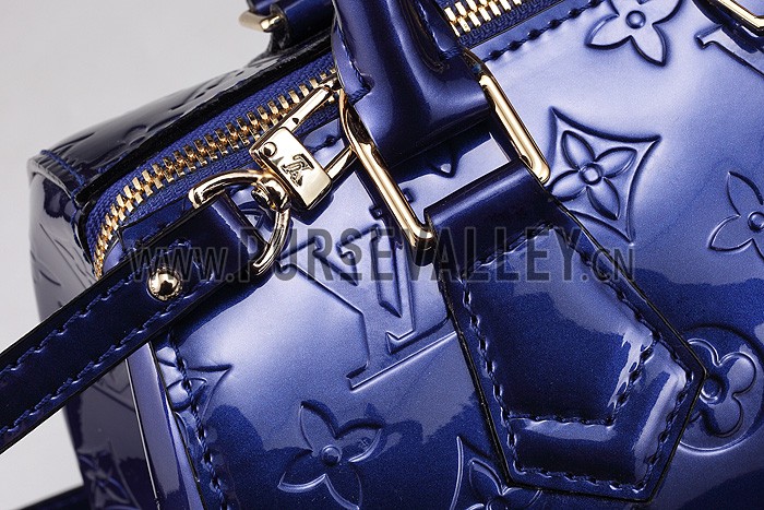 Louis Vuitton Monogram Vernis Montana Blue 607365