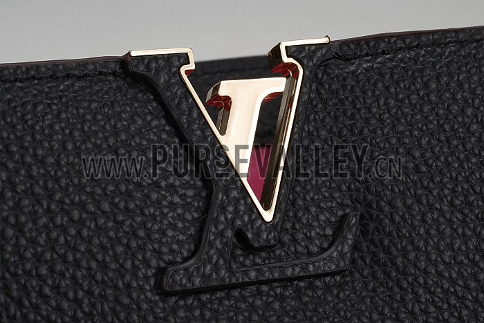 Louis Vuitton Capucines Black