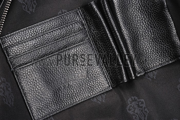 Chrome Hearts Big Leather Tote Black 607440