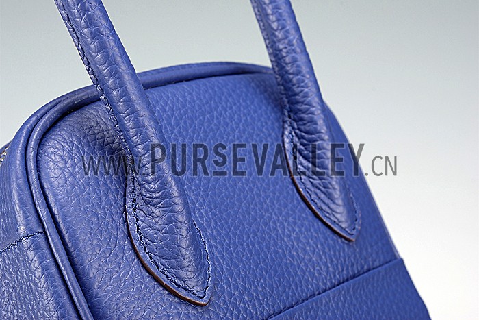 Hermes Lindy 30 Dark Blue Bag 607470