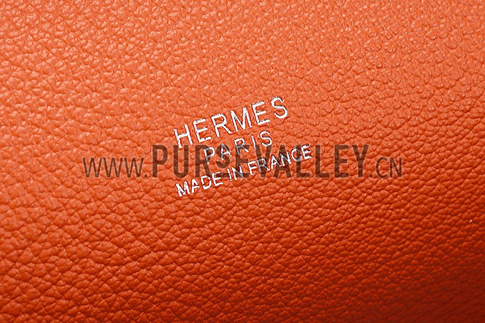 Hermes Jypsiere 31 Orange Bag 607475