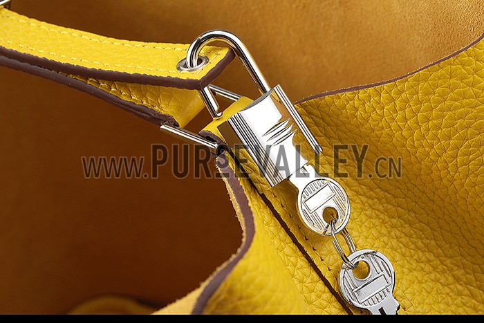 Hermes Picotin MM Yellow 607504
