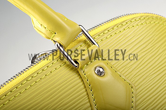 Louis Vuitton Alma PM Pistache Epi Leather 607507