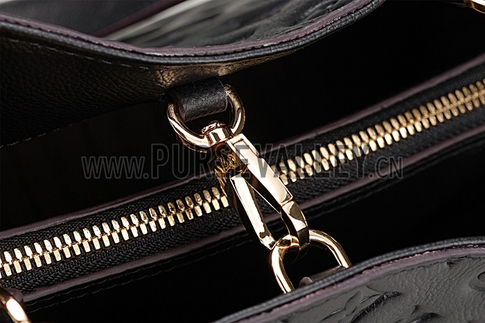 Louis Vuiton Montaigne Empreinte MM Black 607509