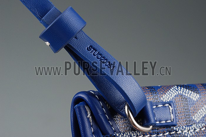 Goyard St Louis Tote Dark Blue 607690